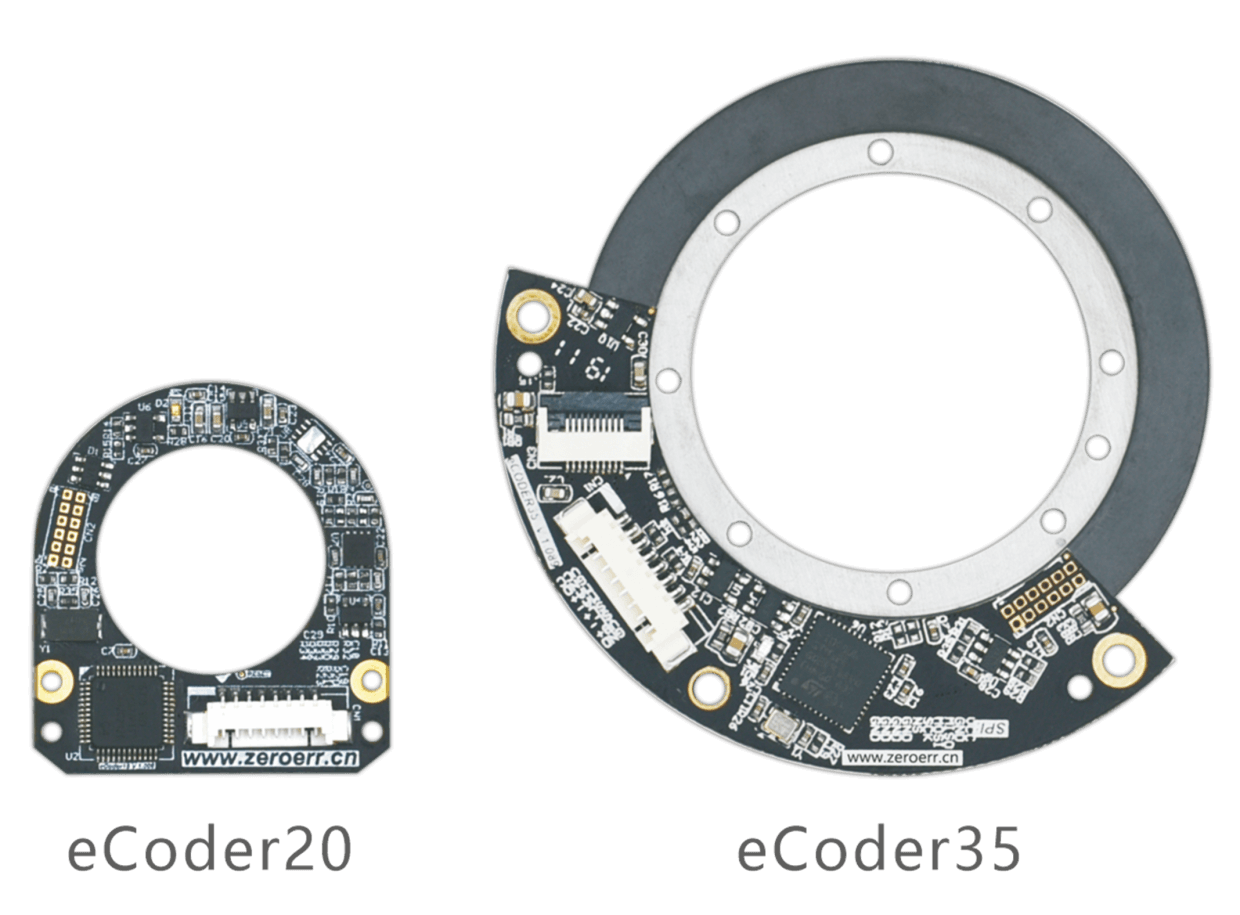 Built-in dual absolute encoder. Dual loop position control